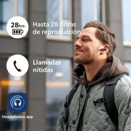 Philips TAT2139BK/00 Auriculares Diadema Inalámbricos Bluetooth, Negro